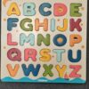 Dřevěné vkládací puzzle abeceda - Image 2